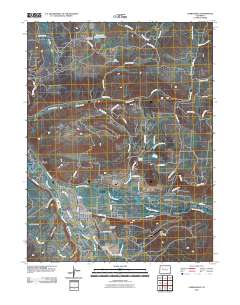 Carbondale 2010 topographic map thumbnail