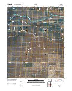 Carlton 2010 topographic map thumbnail