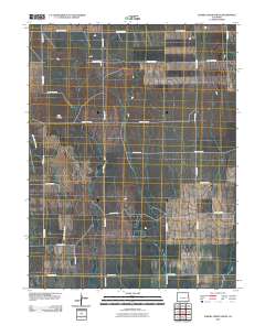 Eureka Creek North 2010 topographic map thumbnail