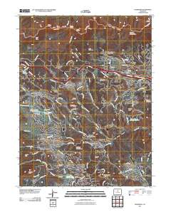 Evergreen 2011 topographic map thumbnail