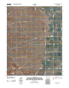 Goshawk Dam 2010 topographic map thumbnail