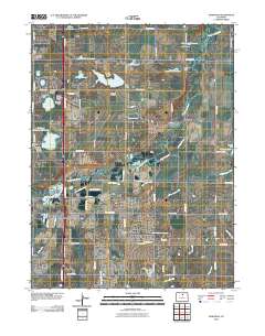 Gowanda 2010 topographic map thumbnail
