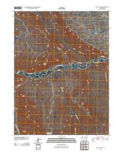 Banty Point 2010 topographic map thumbnail