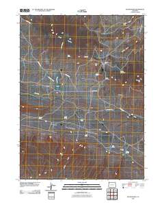 Beaver Basin 2010 topographic map thumbnail