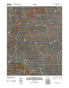 Brown Sheep Camp 2010 topographic map thumbnail