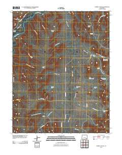 Corbin Canyon 2010 topographic map thumbnail