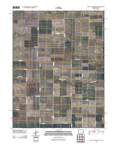 Colony Township NW 2010 topographic map thumbnail
