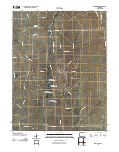Box Springs 2010 topographic map thumbnail