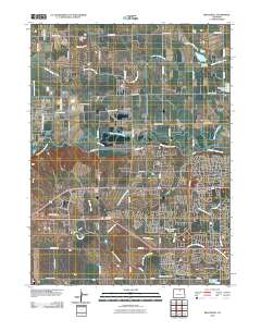 Bracewell 2010 topographic map thumbnail