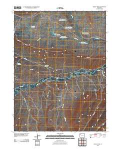 Divide Creek 2010 topographic map thumbnail