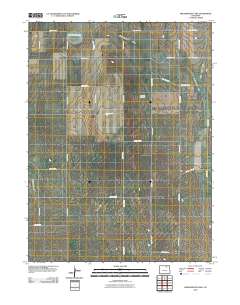 Greasewood Lake 2010 topographic map thumbnail