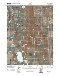 Cobb Lake 2010 topographic map thumbnail