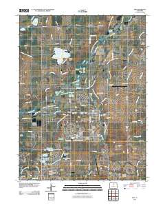 Erie 2010 topographic map thumbnail