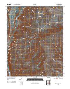Bondad Hill 2010 topographic map thumbnail