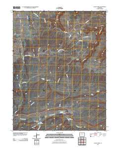 Glade Park 2010 topographic map thumbnail