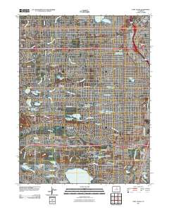 Fort Logan 2011 topographic map thumbnail