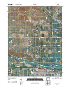 Fort Morgan 2010 topographic map thumbnail
