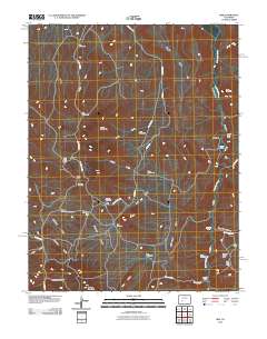 Iris 2010 topographic map thumbnail