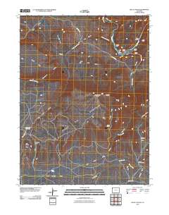 Hells Canyon 2010 topographic map thumbnail