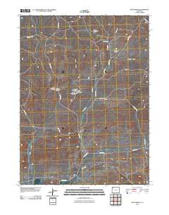 Iron Springs 2010 topographic map thumbnail
