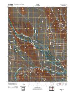 Hartsel 2010 topographic map thumbnail