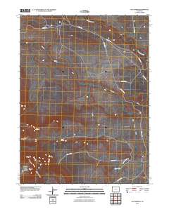 Jack Springs 2010 topographic map thumbnail
