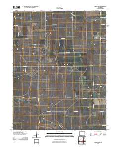 Lewis Lake 2010 topographic map thumbnail