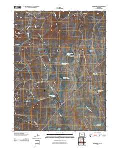 M F Mountain 2010 topographic map thumbnail