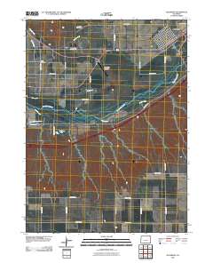 Julesburg 2010 topographic map thumbnail