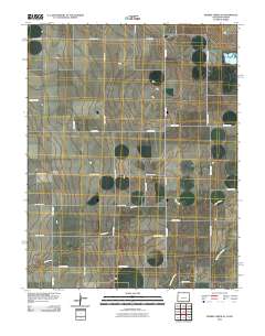 Durkee Creek SE 2010 topographic map thumbnail