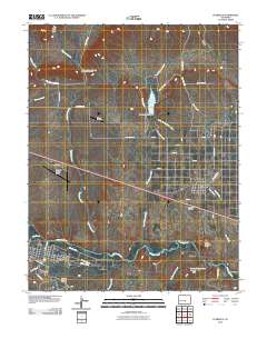 Florence 2010 topographic map thumbnail