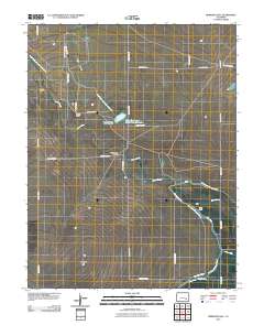 Meredith Hill 2010 topographic map thumbnail