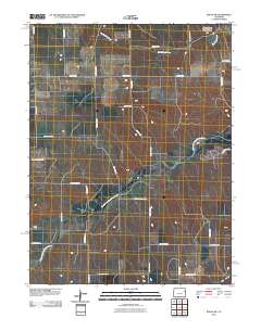 Idalia SW 2010 topographic map thumbnail