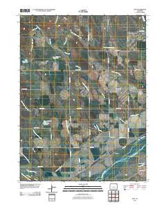 Iliff 2010 topographic map thumbnail