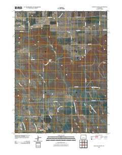 Haystack Butte 2010 topographic map thumbnail