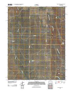 Metz Springs 2010 topographic map thumbnail