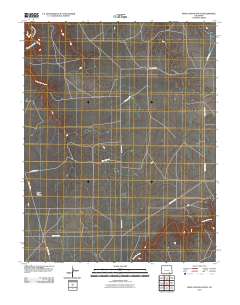 Doss Canyon South 2010 topographic map thumbnail