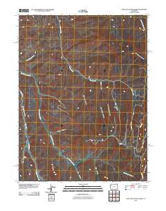 East Evacuation Creek 2010 topographic map thumbnail