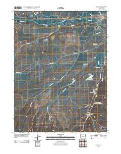 Hayden 2010 topographic map thumbnail
