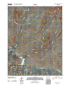 Highline Lake 2010 topographic map thumbnail