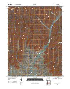 Howard Canyon 2010 topographic map thumbnail