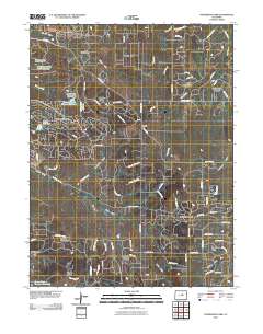 Ponderosa Park 2010 topographic map thumbnail