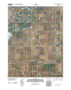 Mile High Lakes 2010 topographic map thumbnail
