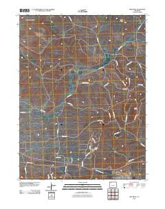 Pine Ridge 2010 topographic map thumbnail