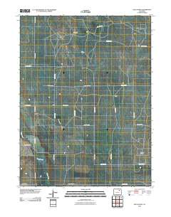 Huey Ranch 2010 topographic map thumbnail