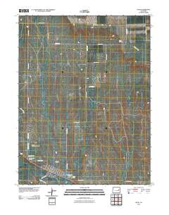 Hugo 2010 topographic map thumbnail
