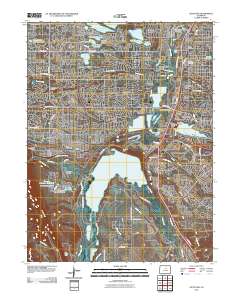 Littleton 2011 topographic map thumbnail