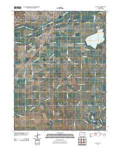 La Salle 2010 topographic map thumbnail