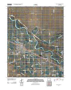 Rocky Ford 2010 topographic map thumbnail
