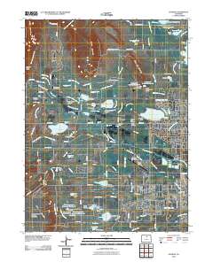 Hygiene 2010 topographic map thumbnail